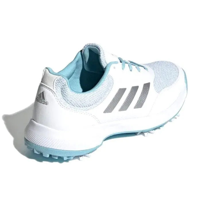 Adidas Women’s Tech Response 2.0 MD Spiked Golf Shoes - White/Sky (CS)
