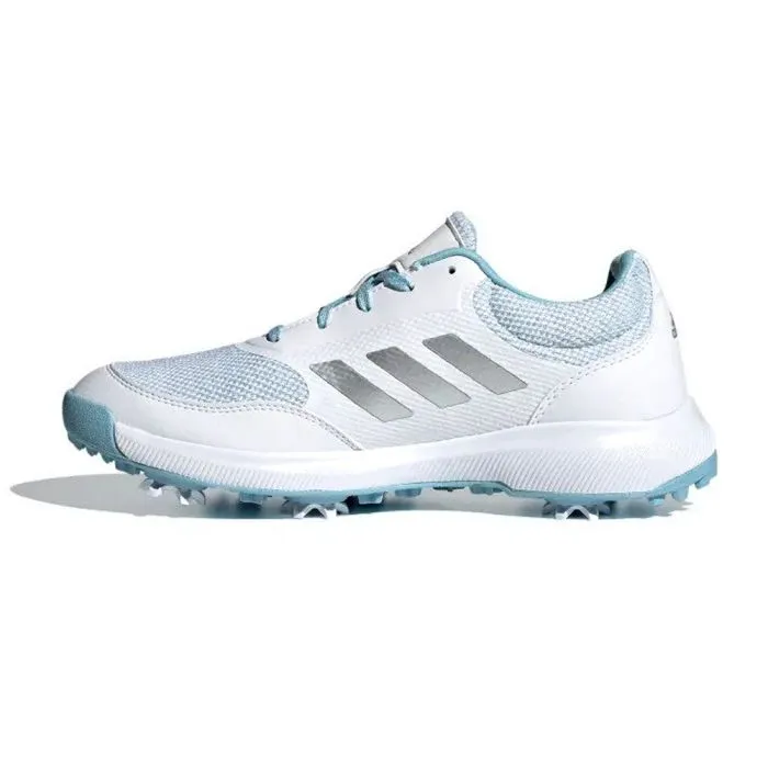 Adidas Women’s Tech Response 2.0 MD Spiked Golf Shoes - White/Sky (CS)