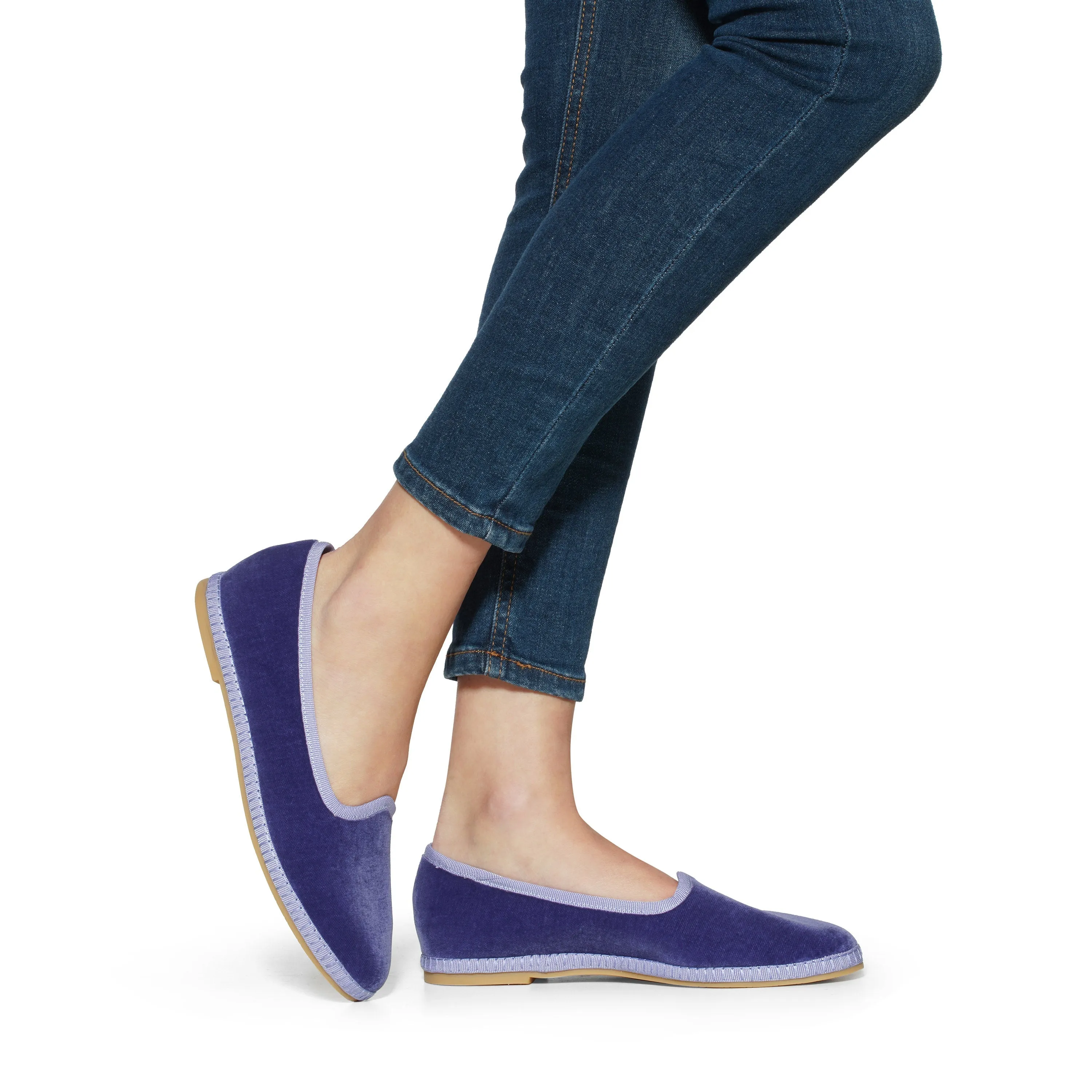 Allegra Flats Iris