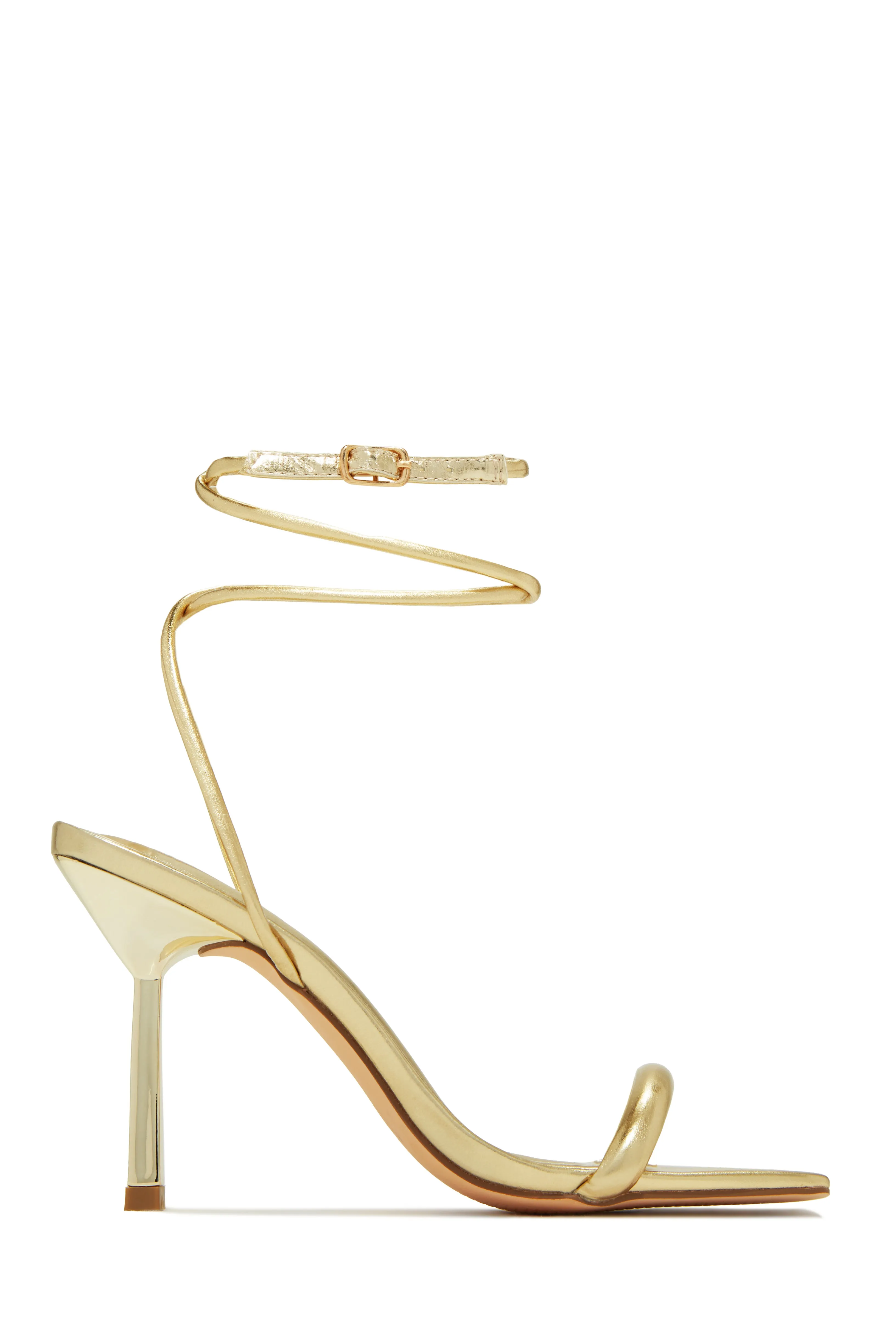 Amiri Single Sole Mid Heels - Black