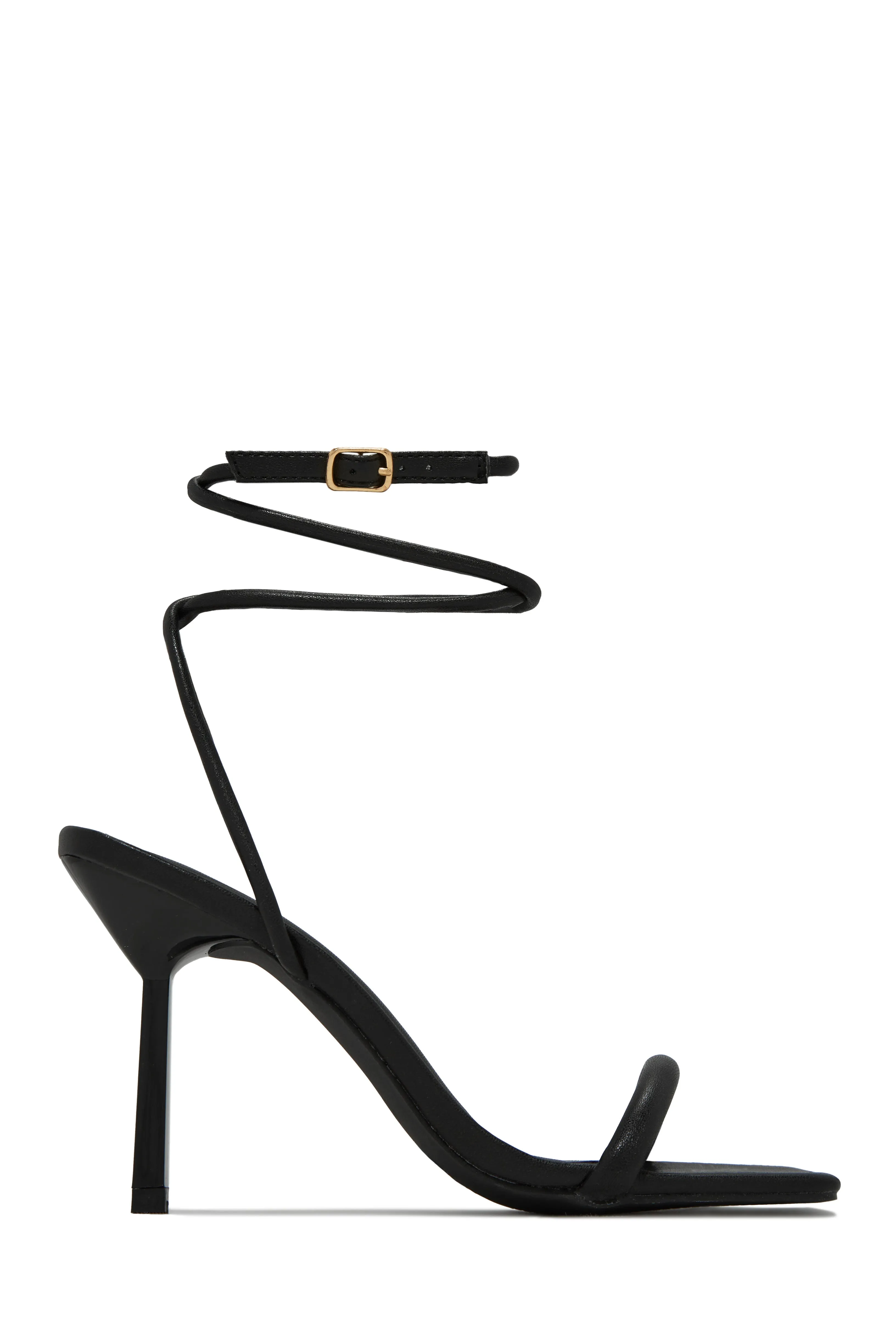 Amiri Single Sole Mid Heels - Black