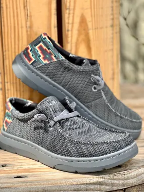 ARIAT MENS HILO CHARCOAL/TURQUOISE