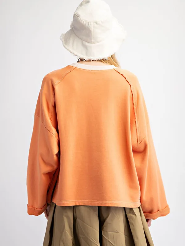 Artisan Patchwork Top Creative Boho Sweater