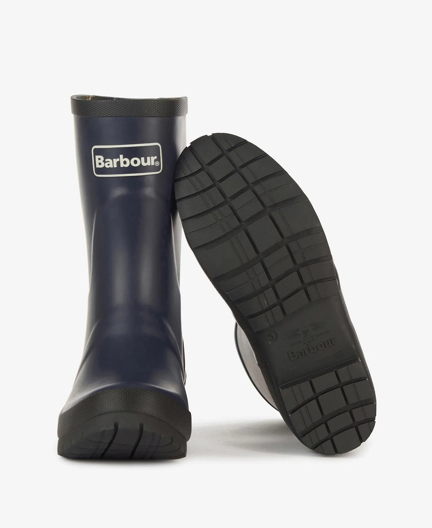Barbour Banbury Wellington Boots Navy LRF0084 NY11