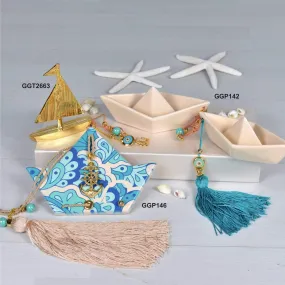 Boats in Aqua Decor