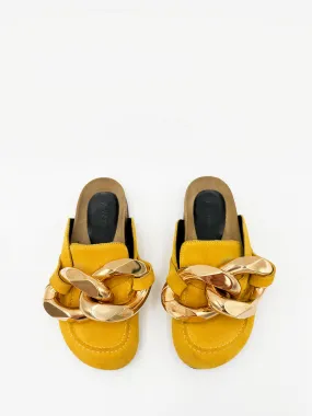 Chain Loafer Mules