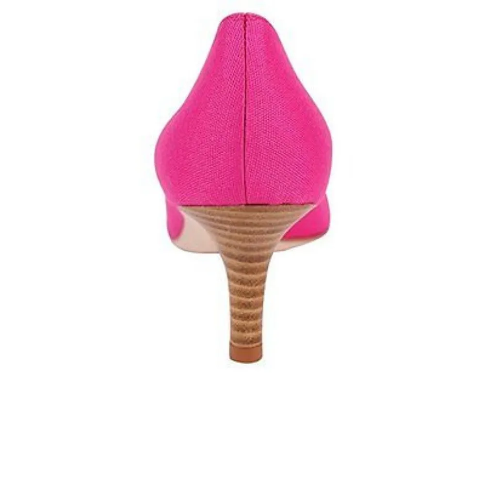 Chance Pink Linen Jon Josef Pump