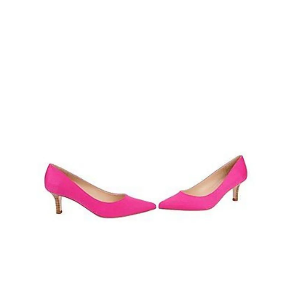 Chance Pink Linen Jon Josef Pump