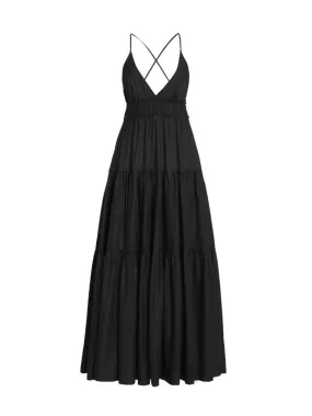 Chloe Silk Maxi Dress