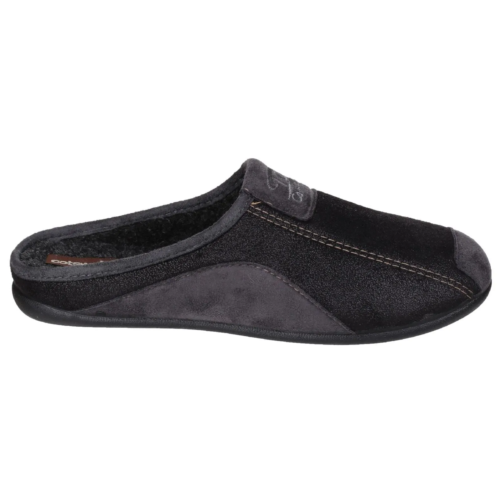 Cotswold Men Mule Slippers - Westwell Slipper in 2 Colours, 6.5-12