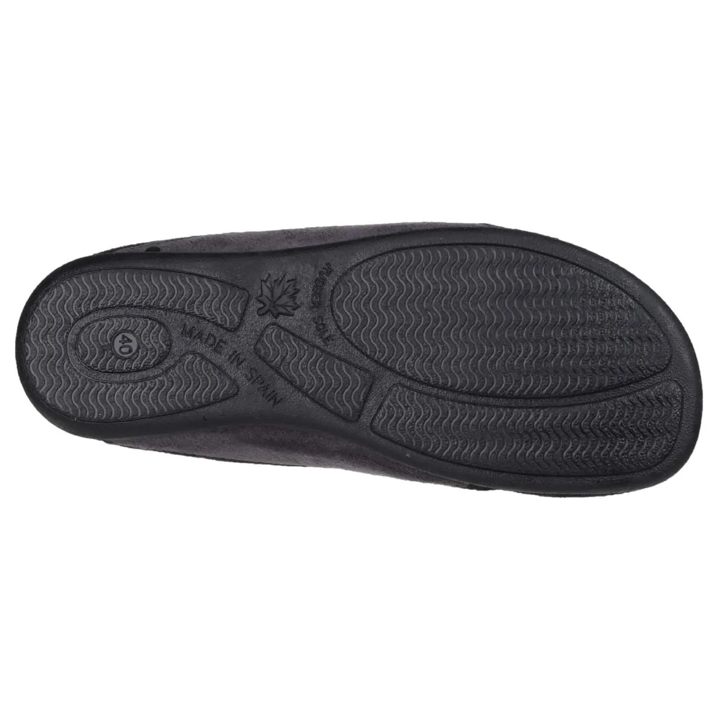 Cotswold Westwell Black Mens Textile Slippers
