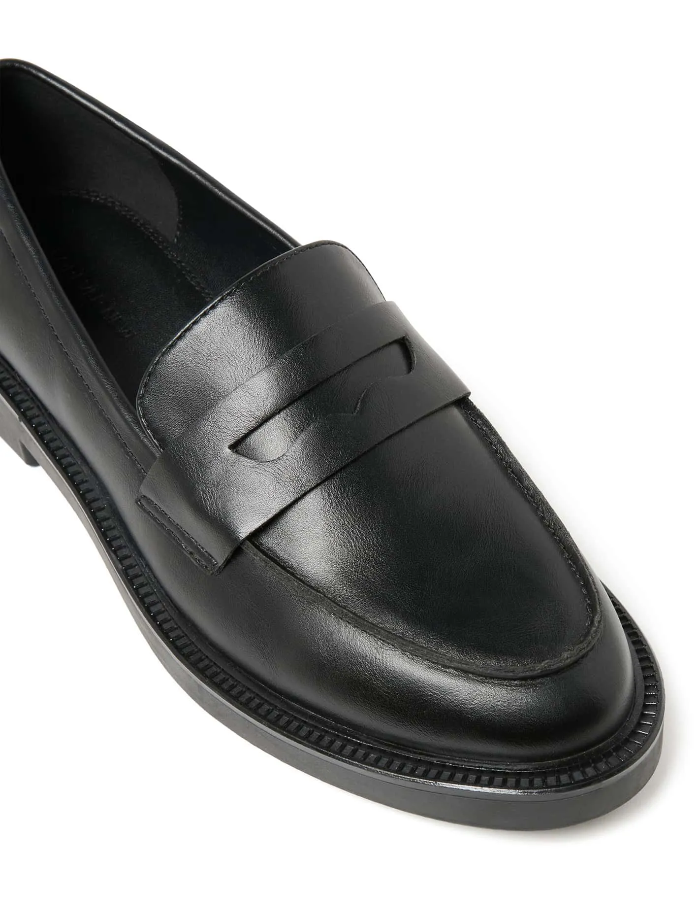 Dionne Penny Mocc Chunky Flat Loafer