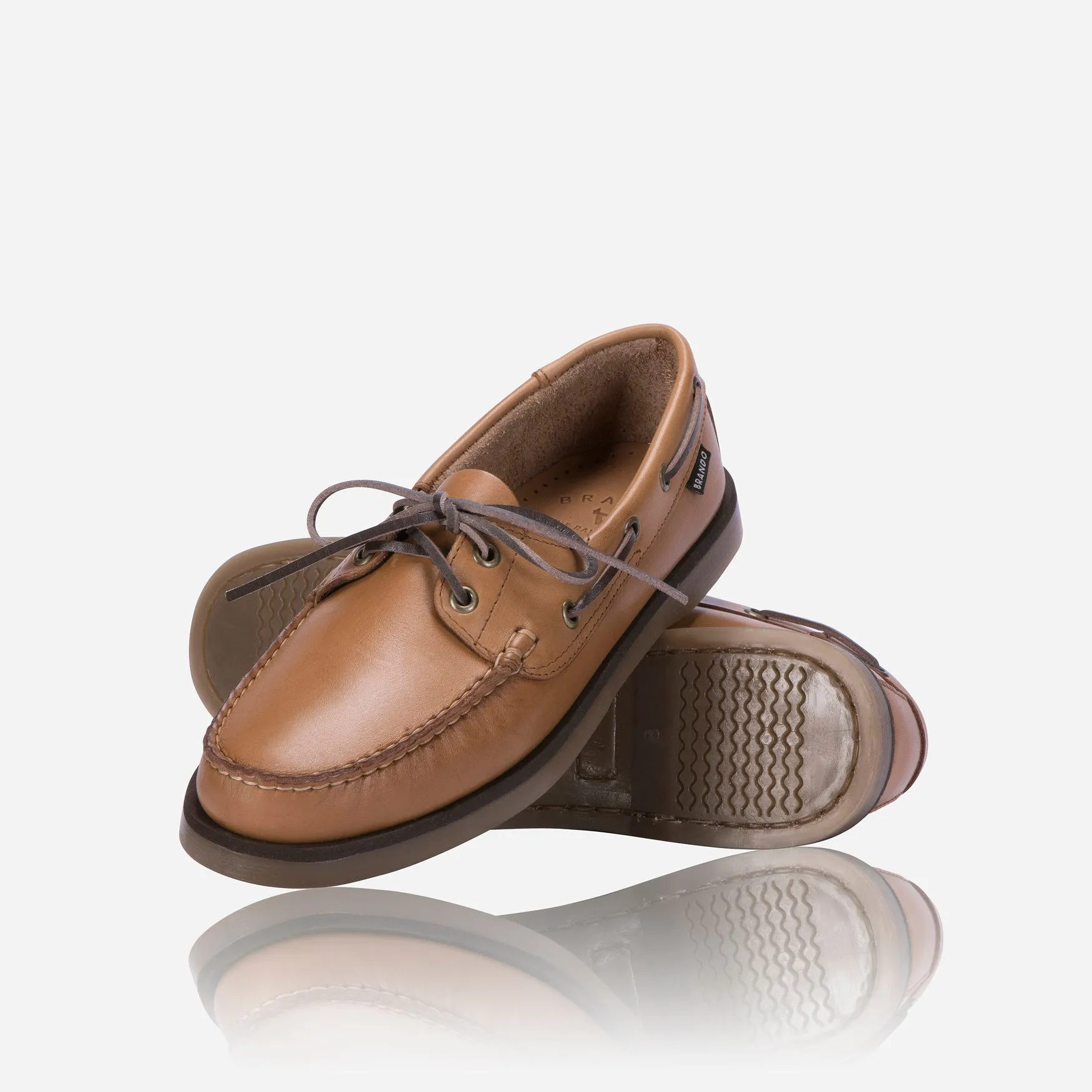 Doni-MS Boat Shoe, Tan