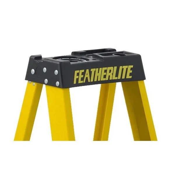 Featherlight   6908    8' Fiberglass Step Ladder