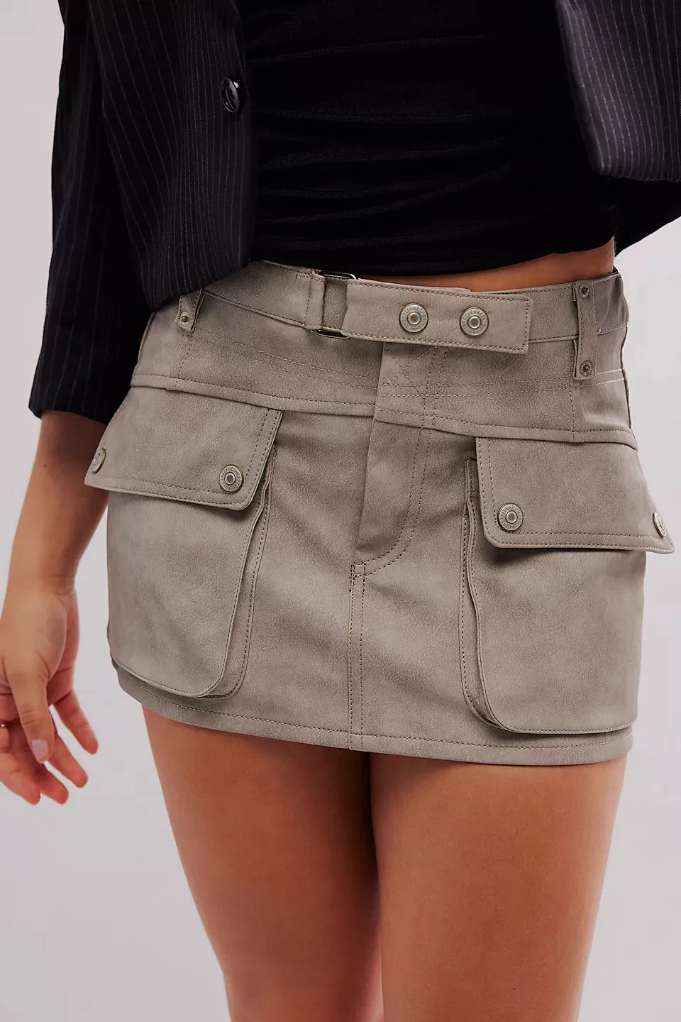 Free People Mod Moment Mini Skirt