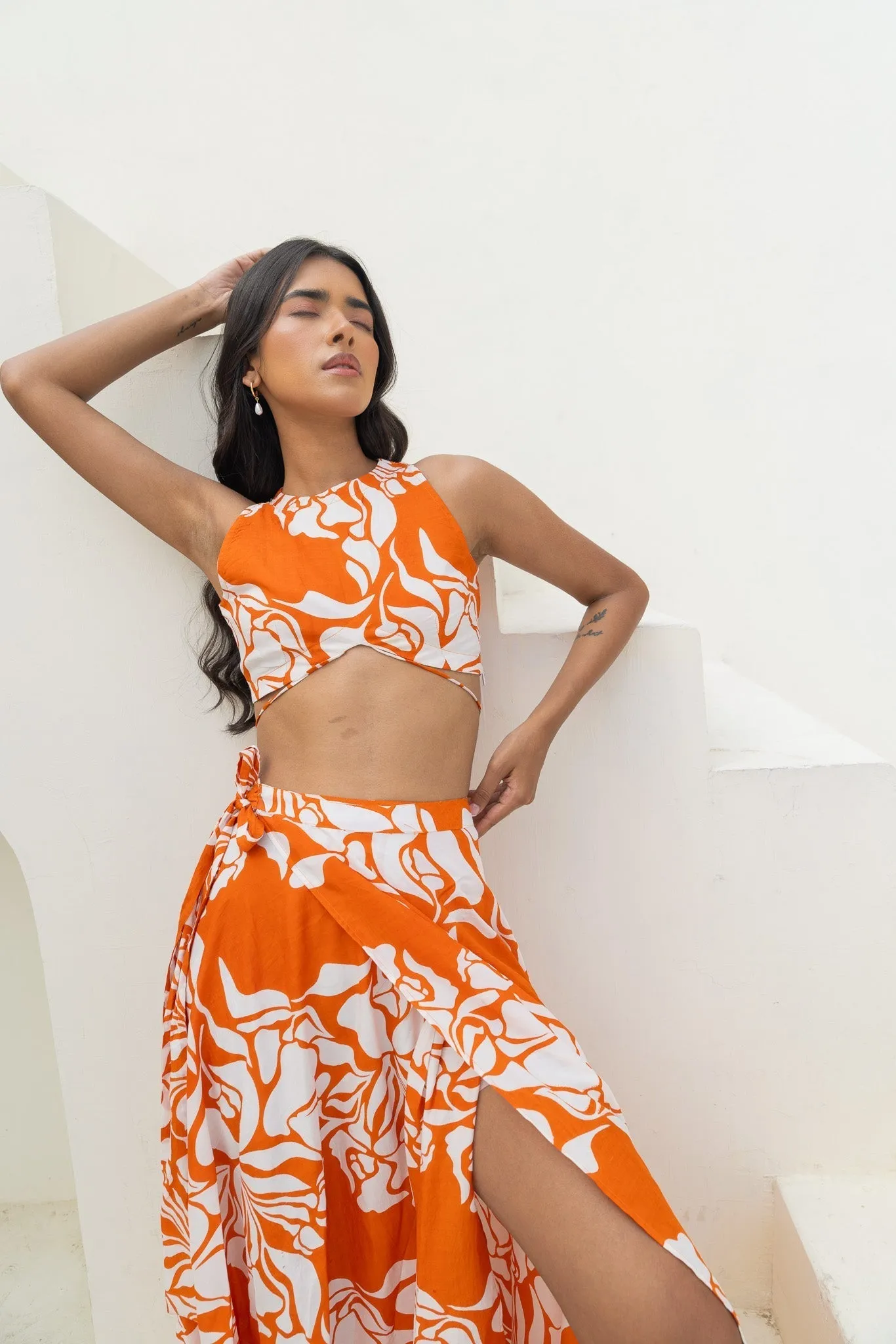 Golden Hour Co-Ord Skirt Set