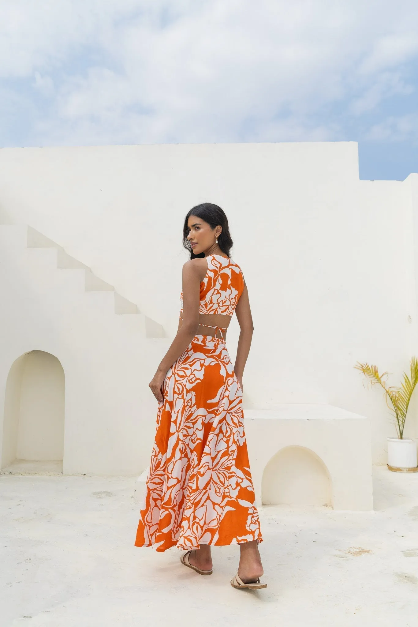 Golden Hour Co-Ord Skirt Set