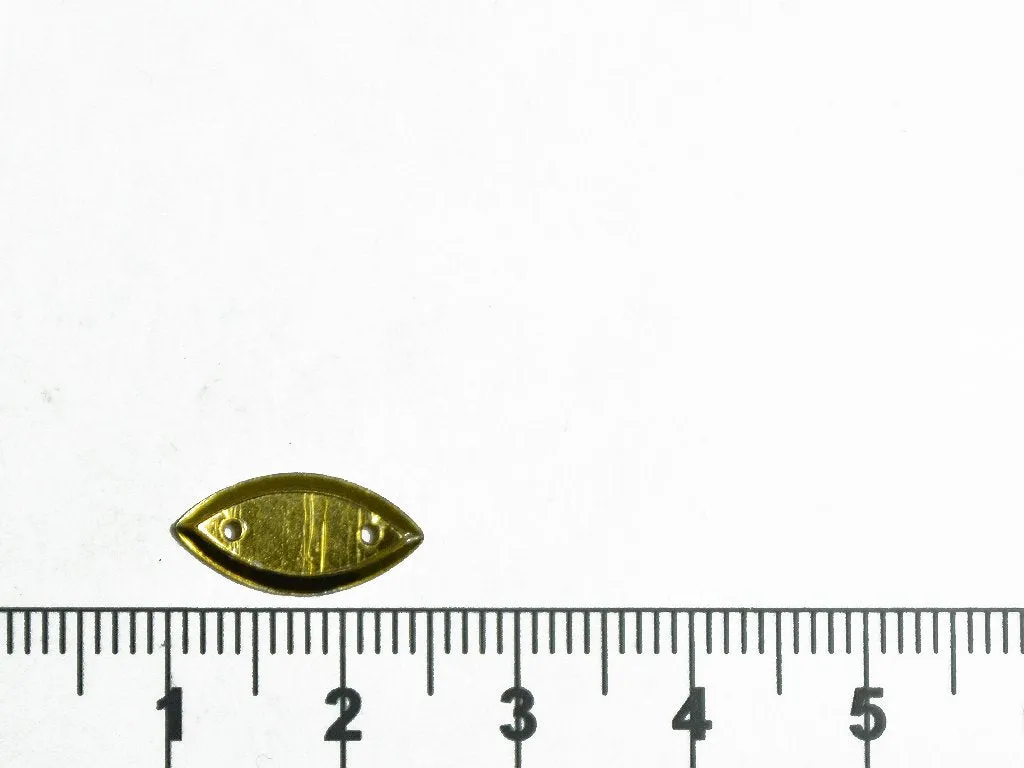 Golden Lustre Boat Plastic Sequins(Wholesale)