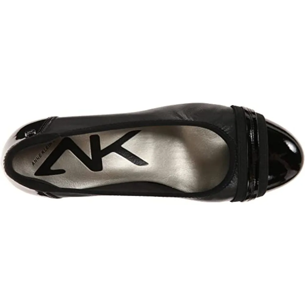 Guardian Black Multi Leather Anne Klein Pumps