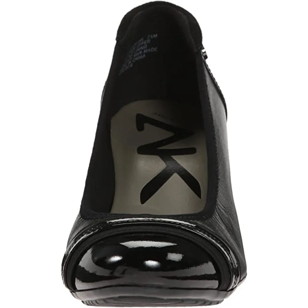 Guardian Black Multi Leather Anne Klein Pumps