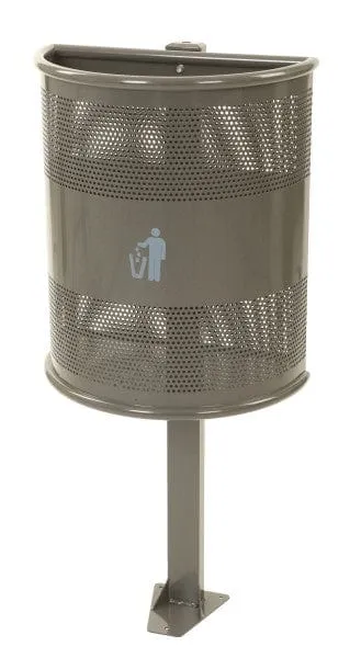 Heavy Duty Outdoor Litter Bin - 35 Litre
