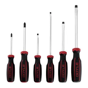 Heavy Duty Screwdrivers, 6 Piece Set