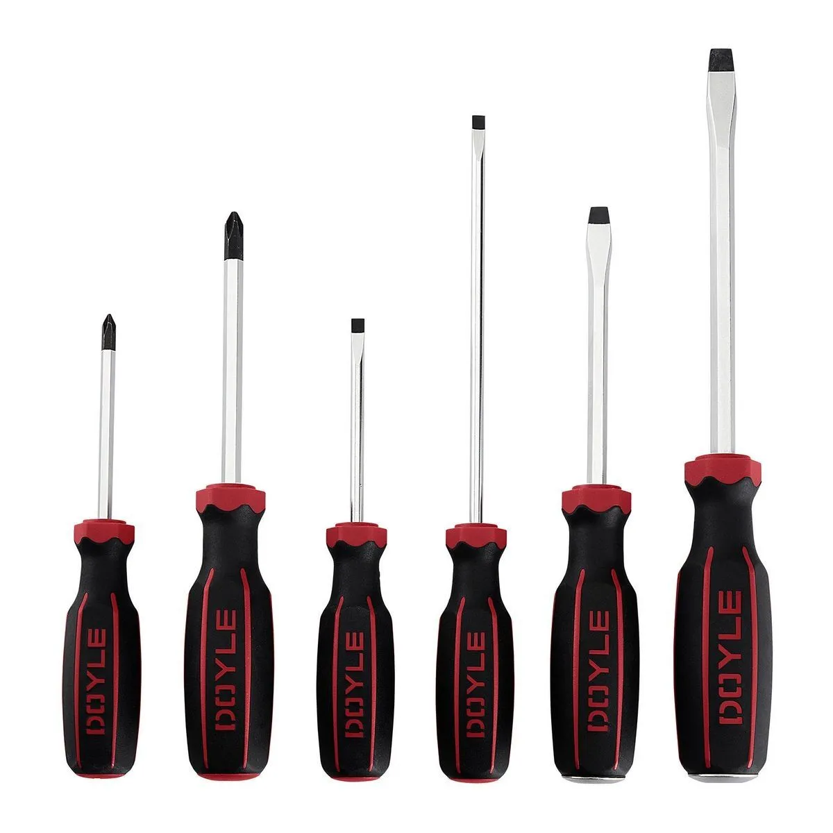 Heavy Duty Screwdrivers, 6 Piece Set