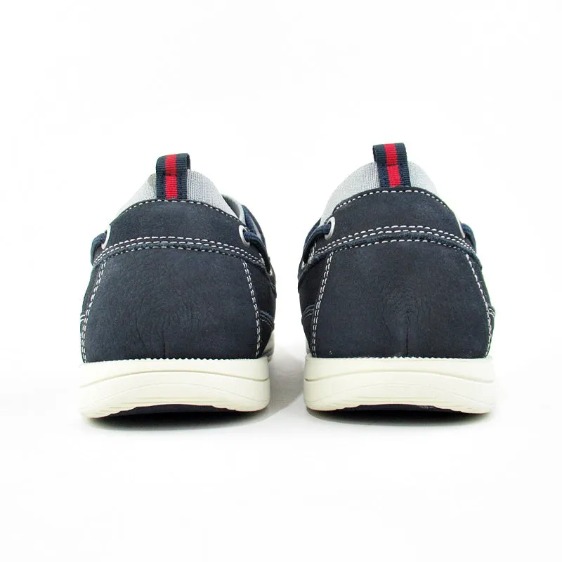 JOHNSTON & MURPHY  Navy Boat Shoes