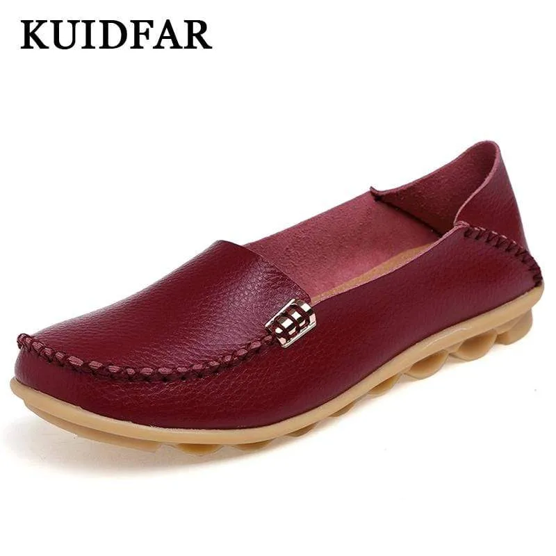 JUIDFEAR Womens Deck Shoes