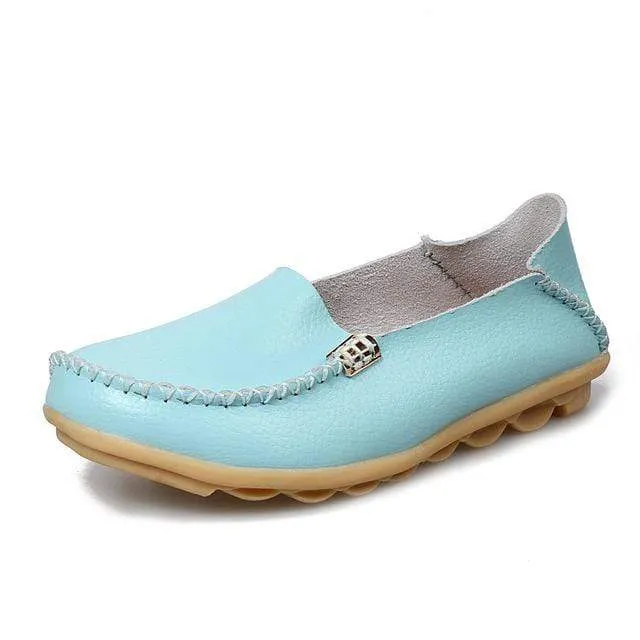 JUIDFEAR Womens Deck Shoes