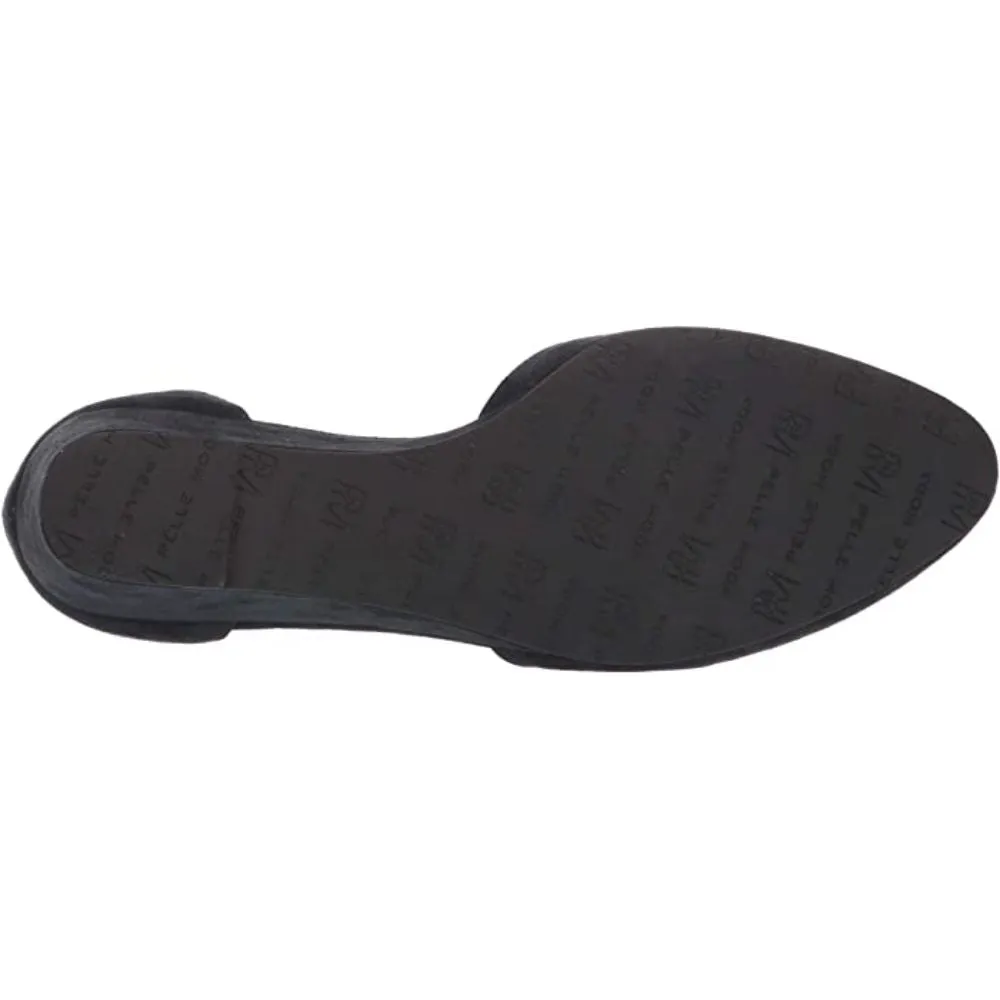Kurtis Midnight Navy Suede Pelle Moda Ankle Strap Pumps