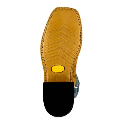Men's Horsepower Fish Print Steel Toe Boot HPW2500