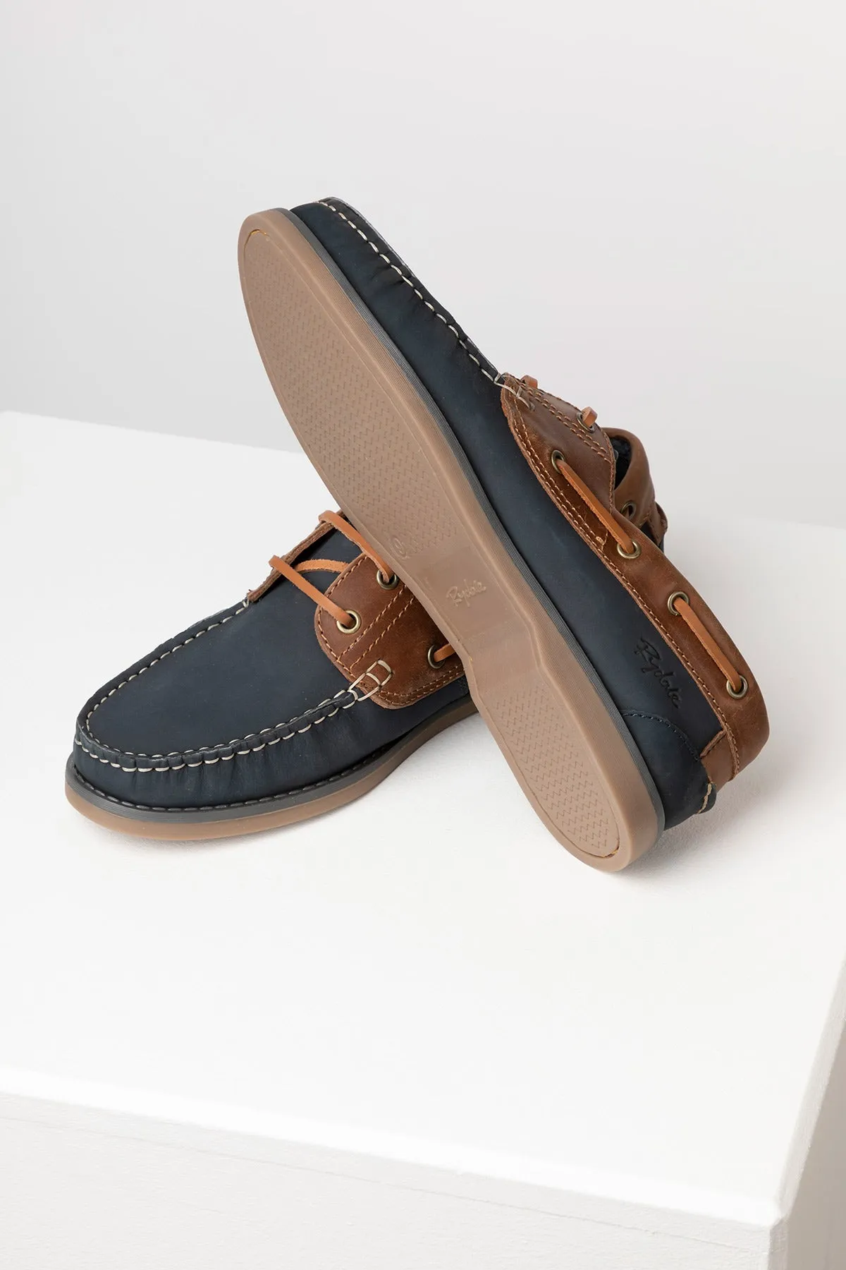 Men's Leather Deck Shoe - Runswick