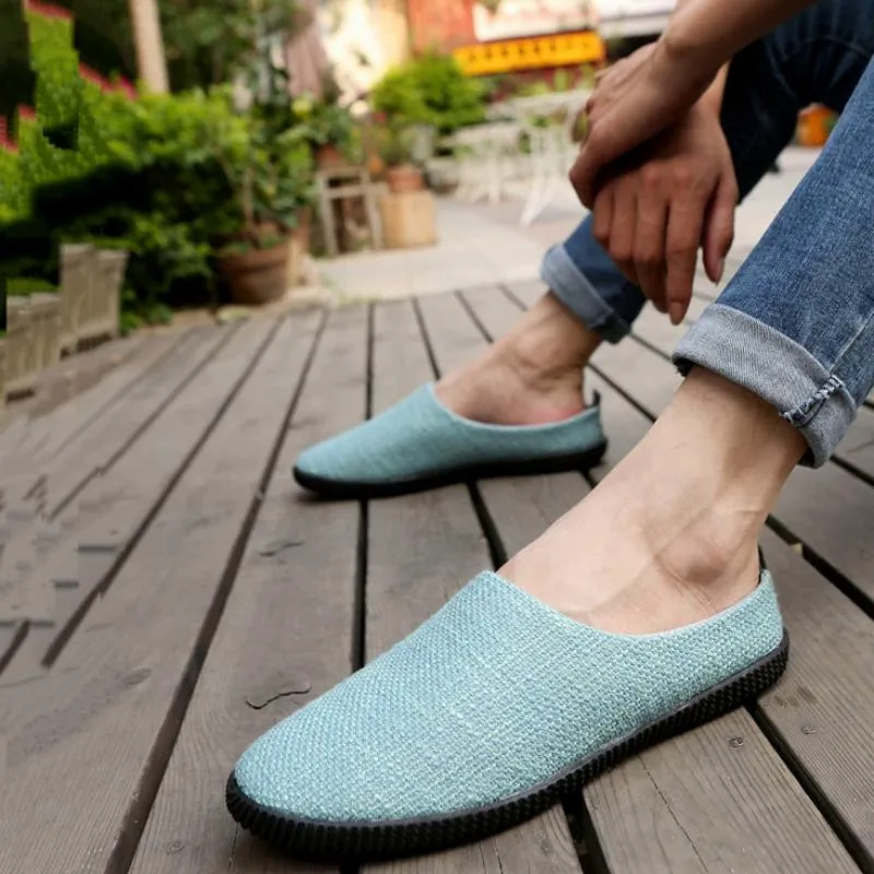 Men's Summer Casual Hemp Slip-Ons