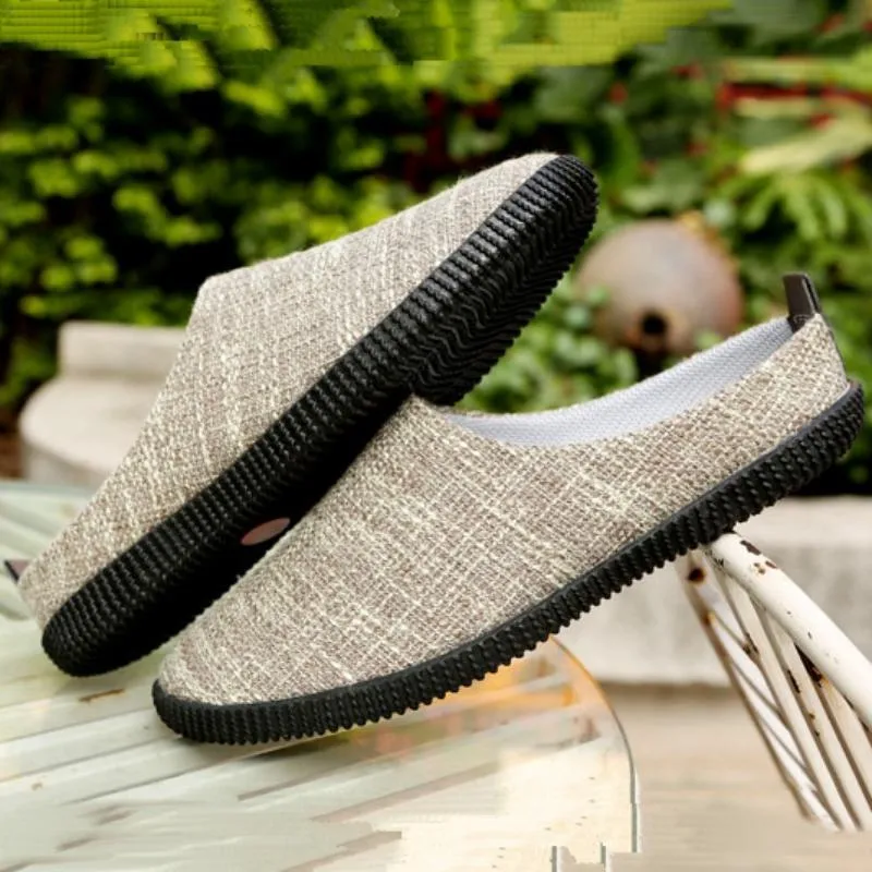 Men's Summer Casual Hemp Slip-Ons