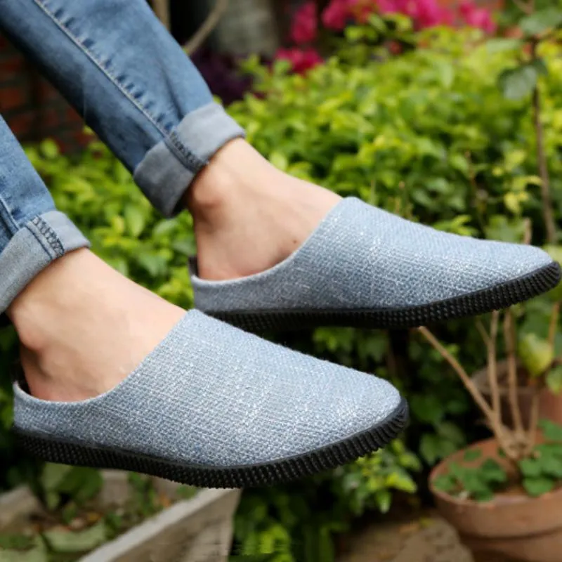Men's Summer Casual Hemp Slip-Ons