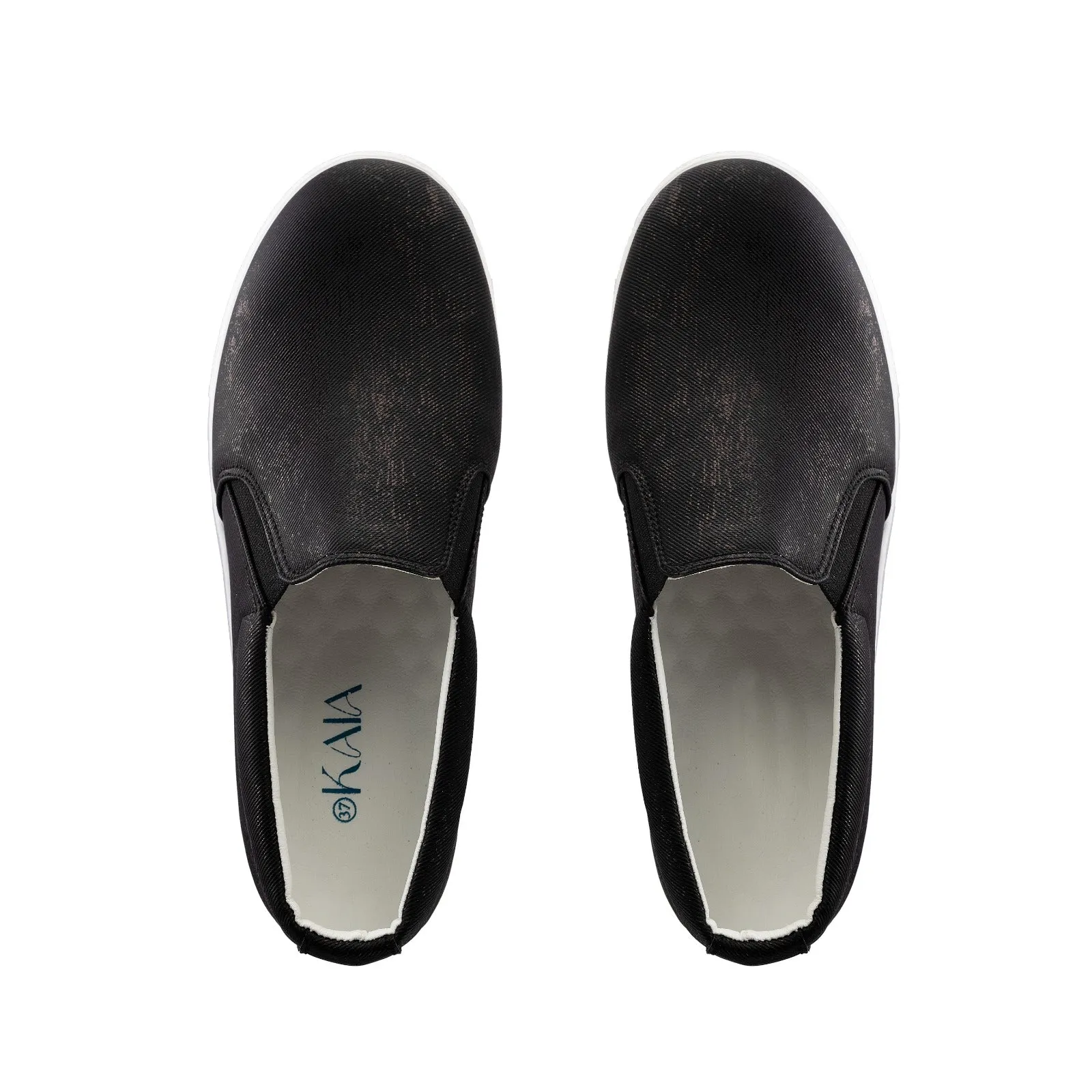 Metallic Slip-ons
