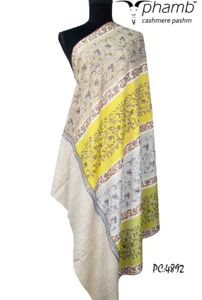 Multi-coloured patchwork jaali - 4892