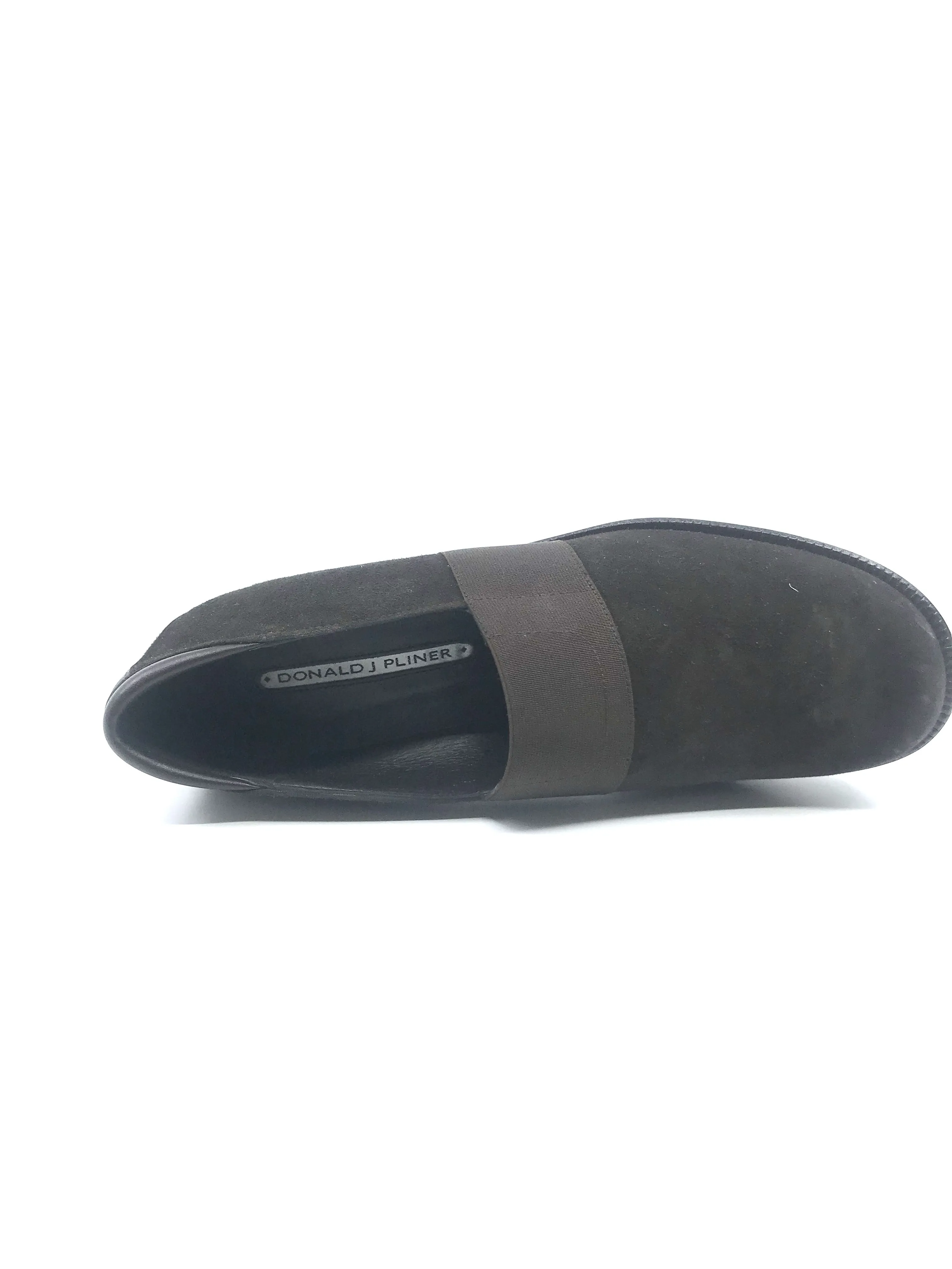 Nocol Expresso Suede Donald Pliner Wedge Pumps