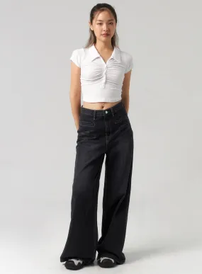 Oversized Leg Jeans CL303