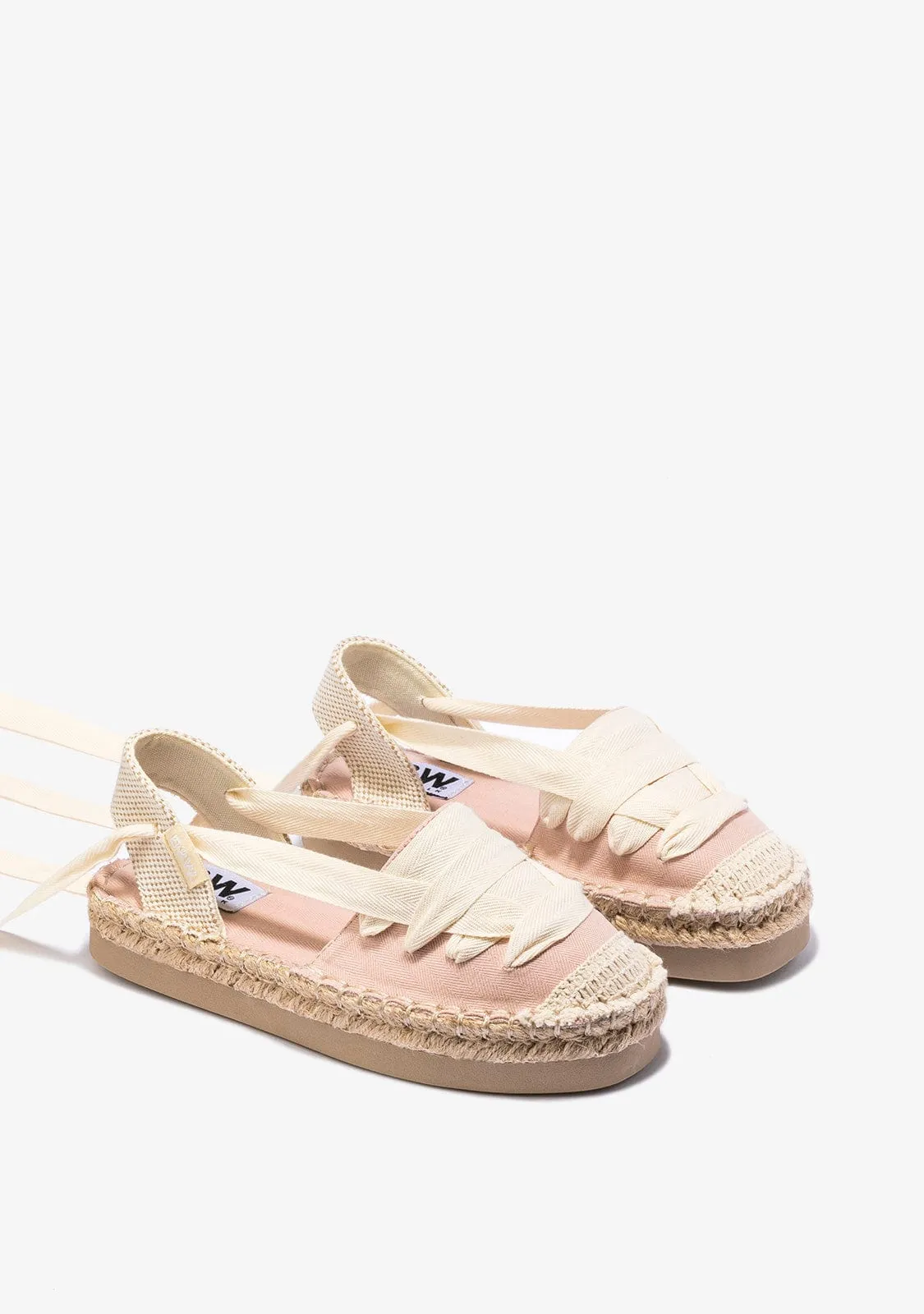 Pink Bow Espadrilles