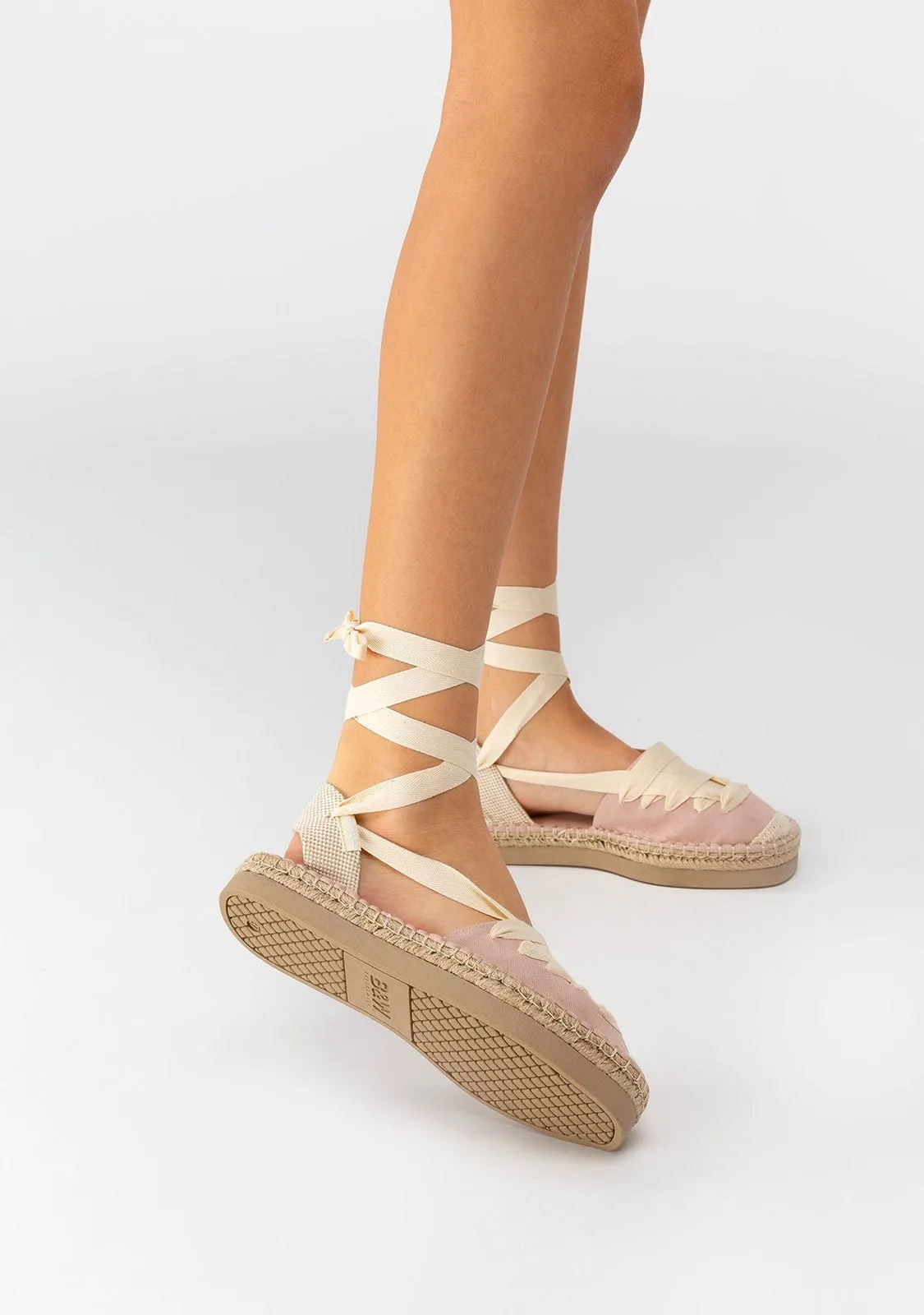 Pink Bow Espadrilles