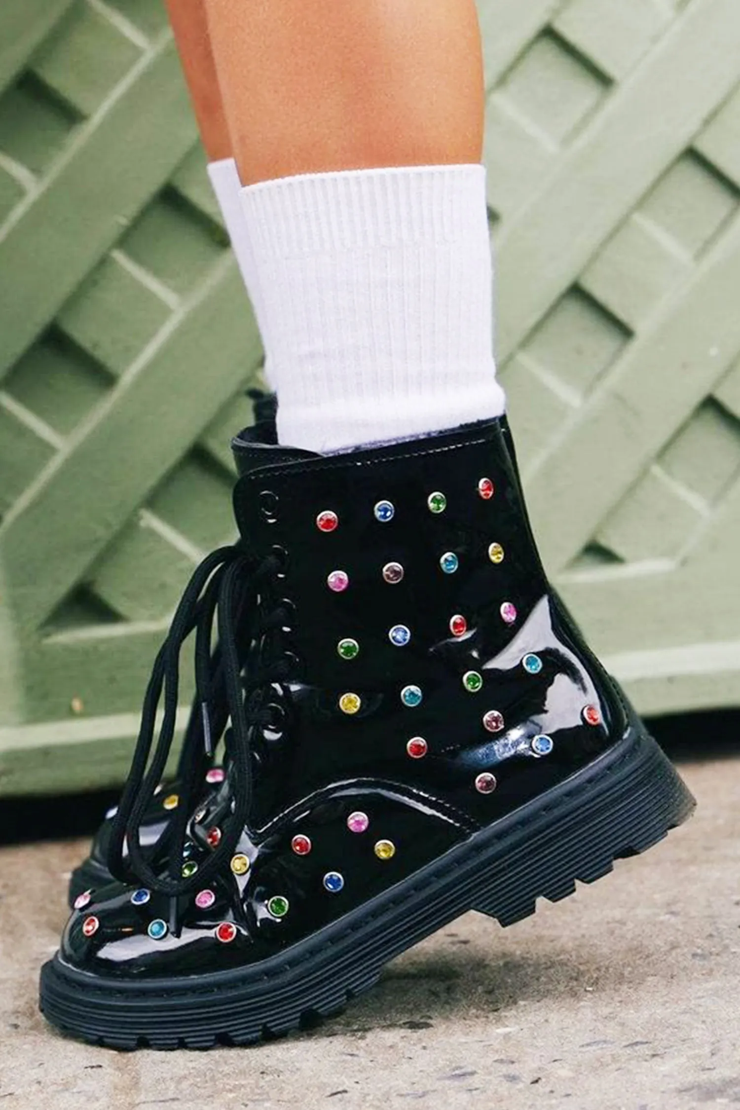 Rainbow Crystal Boots