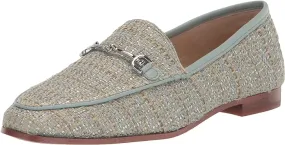 Sam Edelman Loraine Tide Blue Multi Classic Chain Detailed Vamp Flats Loafers