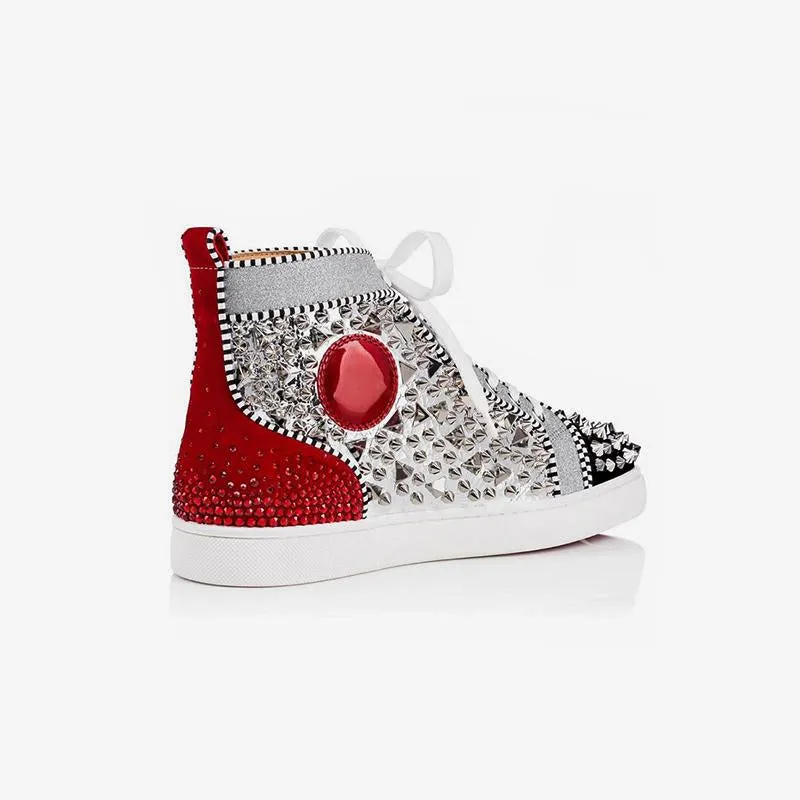 Sneakers with Artwork Print