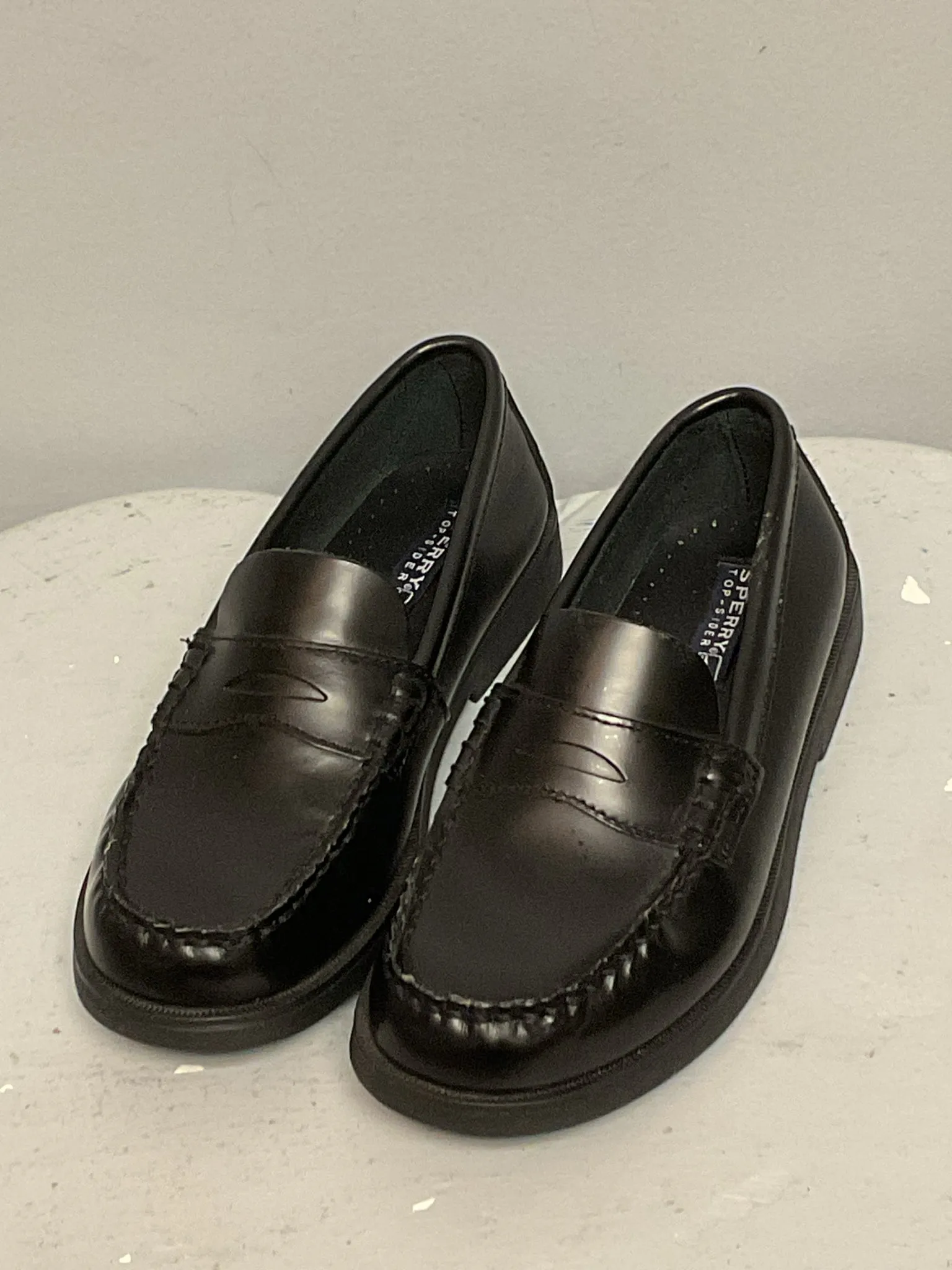 Sperry Child Shoe Size 2 Black Shoes