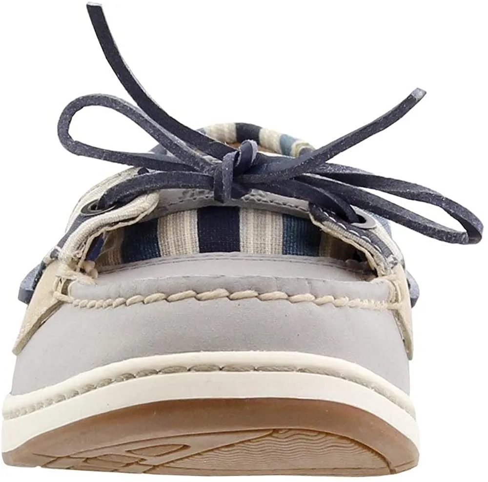 Sperry Women's Angelfish Stripe Boat Shoe Grey