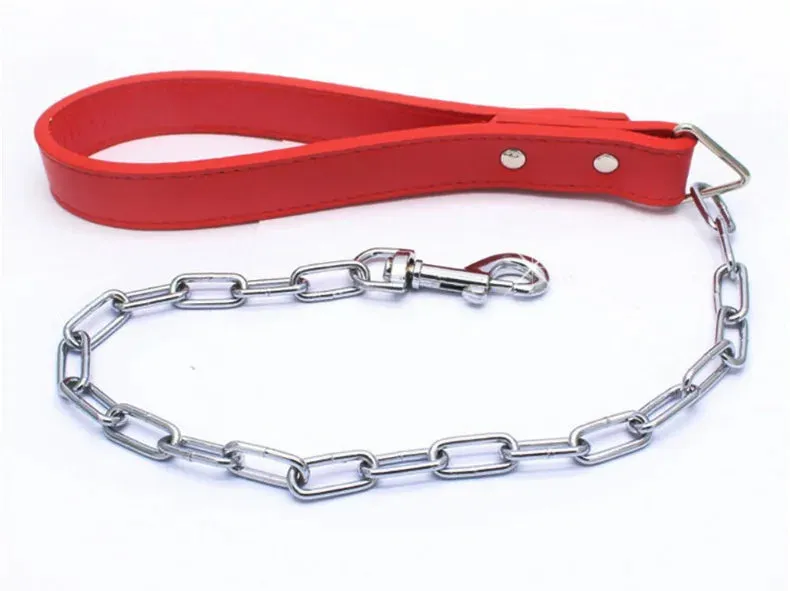 Spiked Leather Dog Collar | Skull Design for Large Dogs