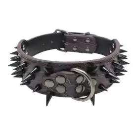 Spiked Studded Leather Collars