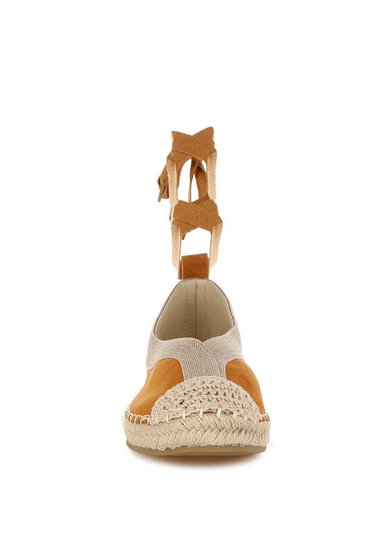 The Rag Company Yalva Microfiber Detachable Lace Espadrilles